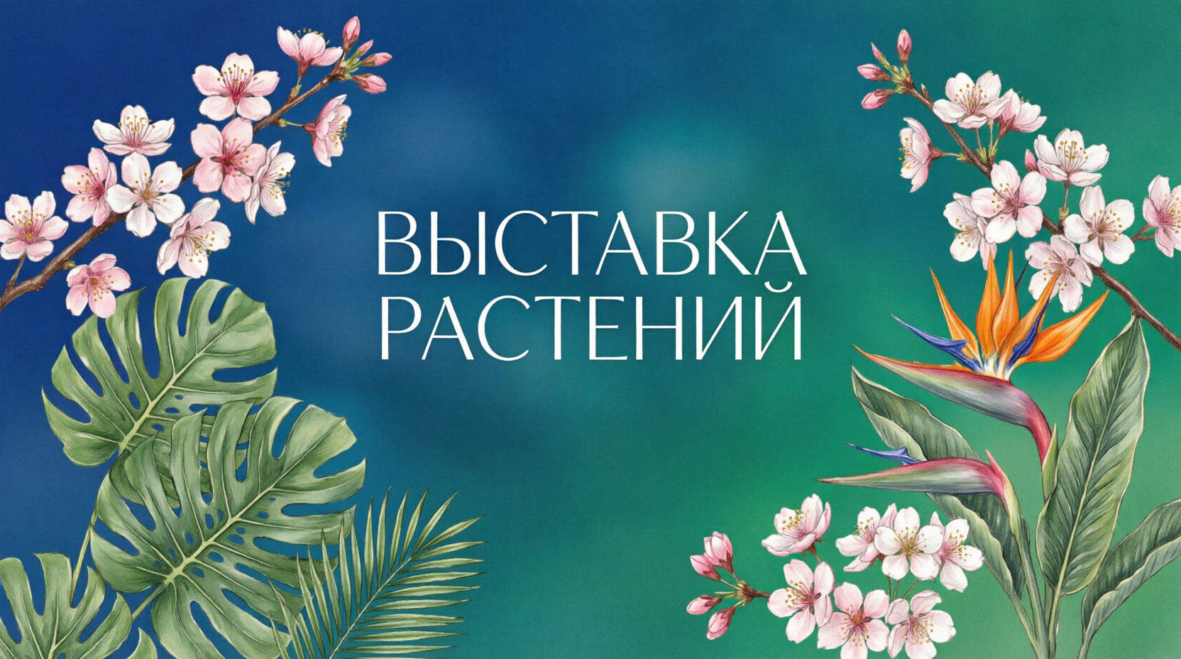 Выставка растений